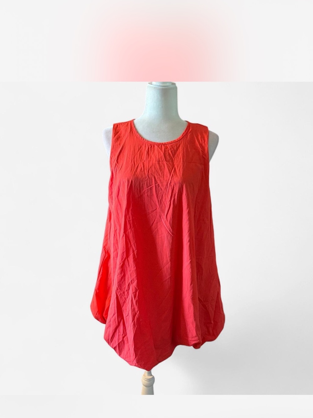 Women’s orange sleeveless dress - Large - NWOT